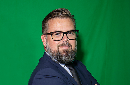 Bild på Jonas Bergström, utbildningsansvarig på Copiax.